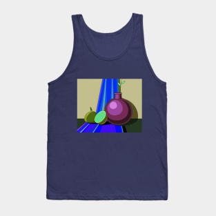 Bright still life with exotic fruit Tank Top